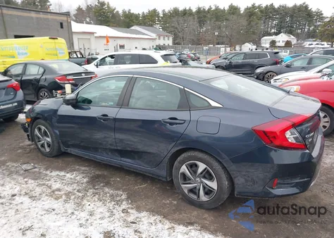 2020 Honda Civic Lx from USA, damaged, VIN 2HGFC2F69LH592136